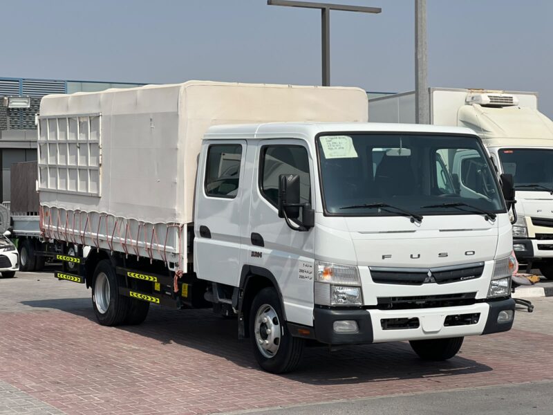 2022 Mitsubishi Canter D/C 4.2 Litres 4 Cylinders Diesel Engine White Grey Truck Manual GCC
