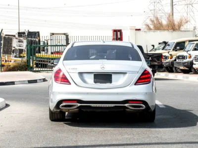 2018 Mercedes-Benz S-Class S 450 6 Cylinders Petrol Engine Silver Black Sedan Automatic