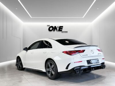 2020 Mercedes-Benz CLA 250 45 KIT 2.0L 4 Cylinders Petrol Engine White Red Sedan US Specs