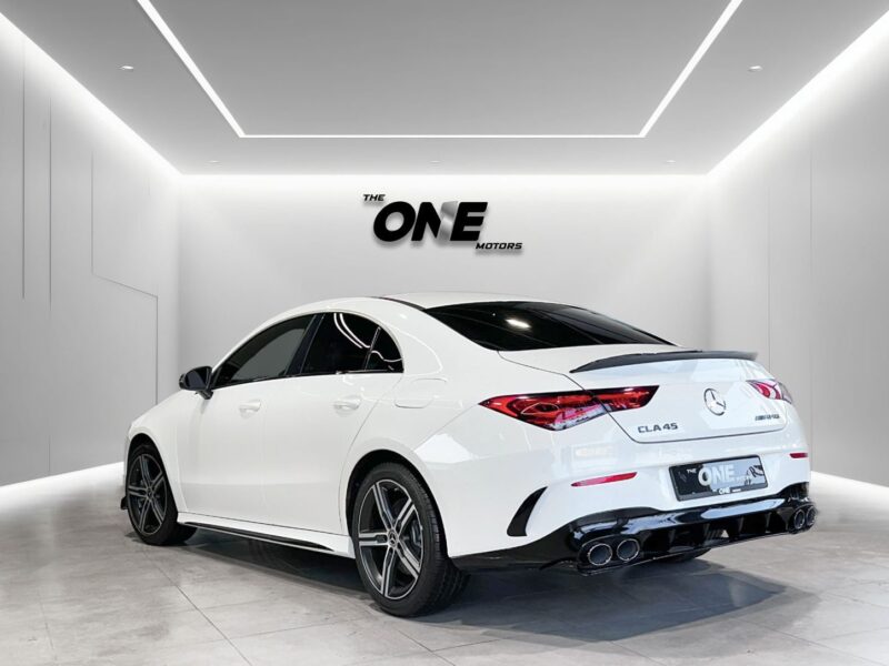 2020 Mercedes-Benz CLA 250 45 KIT 2.0L 4 Cylinders Petrol Engine White Red Sedan US Specs