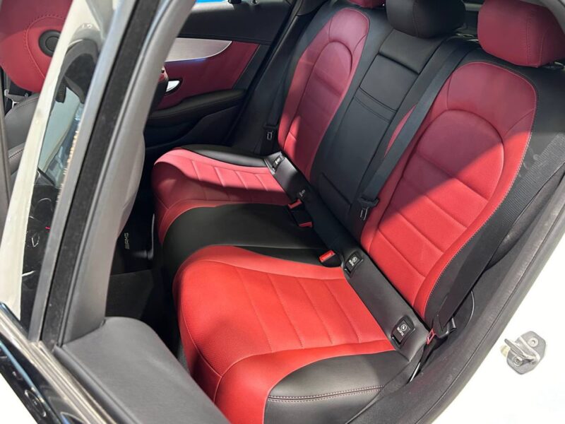 2019 Mercedes-Benz GLC 300 2.0 Litres 4 Cylinders Petrol Engine White Red SUV US Specs