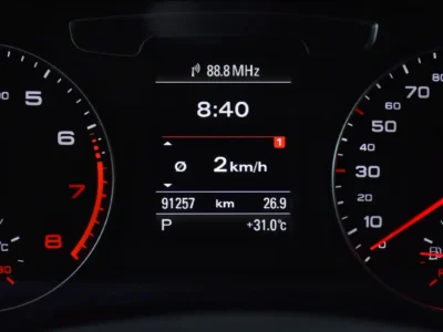 2017 Audi Q3 35 TFSI S line 4 Cylinders petrol Engine Blue Grey SUV GCC Specs Automatic