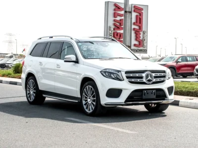 2018 Mercedes-Benz GLS-Class GLS 550 V8 Biturbo Petrol Engine White Beige SUV Automatic