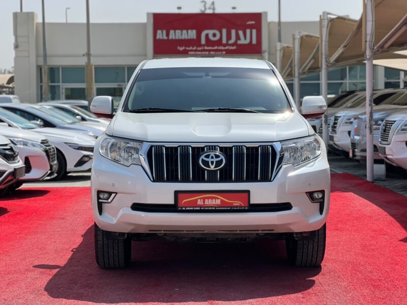 2022 Toyota Prado EXR 4.0 Litres V6 Petrol Engine White Beige SUV GCC Specs Automatic