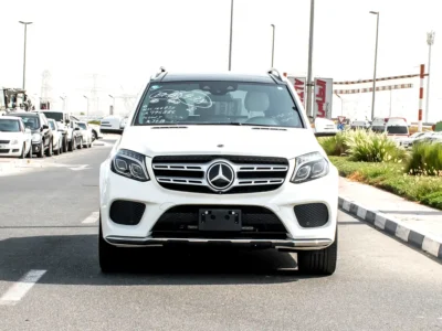 2018 Mercedes-Benz GLS-Class GLS 550 V8 Biturbo Petrol Engine White Beige SUV Automatic