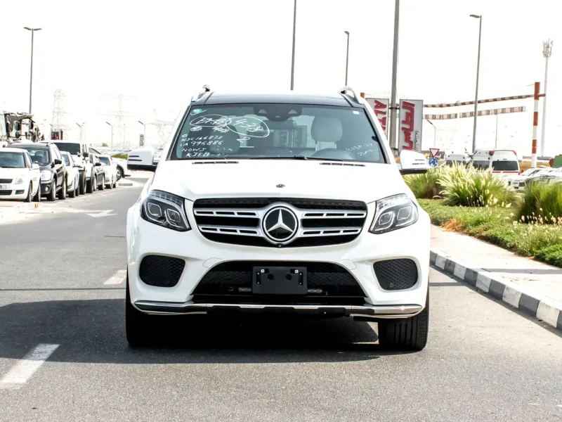 2018 Mercedes-Benz GLS-Class GLS 550 V8 Biturbo Petrol Engine White Beige SUV Automatic