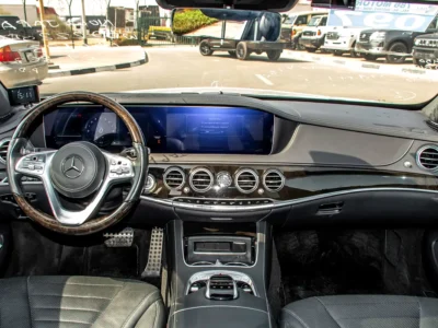 2018 Mercedes-Benz S-Class S 450 6 Cylinders Petrol Engine Silver Black Sedan Automatic