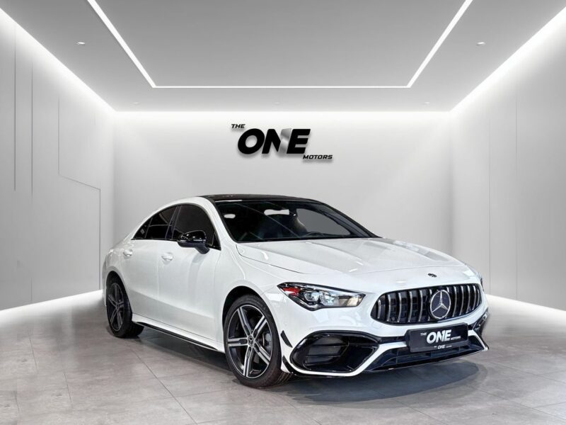2020 Mercedes-Benz CLA 250 45 KIT 2.0L 4 Cylinders Petrol Engine White Red Sedan US Specs