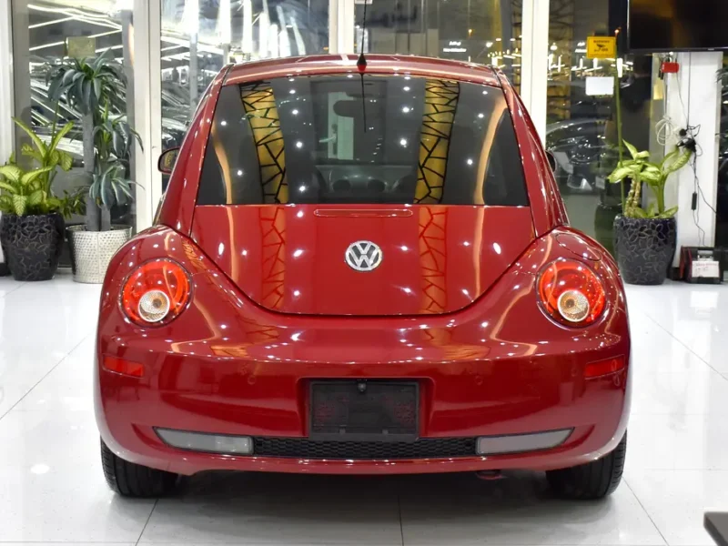 2009 Volkswagen Beetle SE 4 Cylinders Petrol Engine Red Black Coupe Japanese Specs