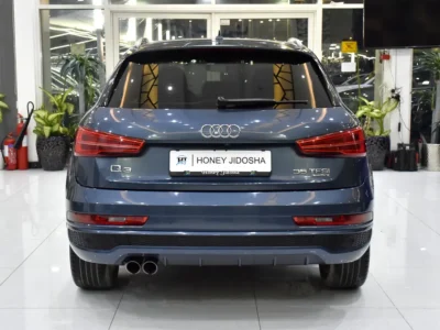 2017 Audi Q3 35 TFSI S line 4 Cylinders petrol Engine Blue Grey SUV GCC Specs Automatic