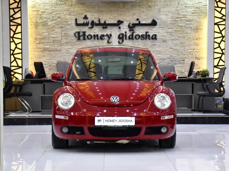 2009 Volkswagen Beetle SE 4 Cylinders Petrol Engine Red Black Coupe Japanese Specs