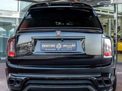 2021 Rolls-Royce Cullinan Black Badge 6.75L Twin-Turbo V12 Petrol Engine Black Orange SUV
