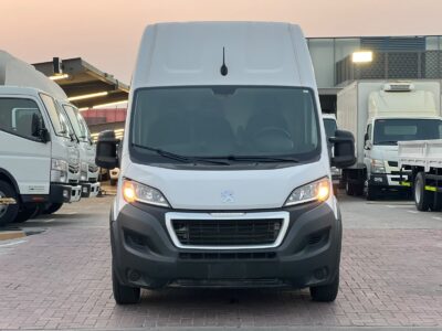 2023 Peugeot Boxer Long Manual 2.2 Litres 4 Cylinders Diesel Engine White Black Van GCC