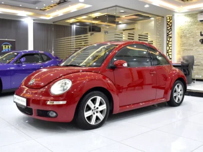 2009 Volkswagen Beetle SE 4 Cylinders Petrol Engine Red Black Coupe Japanese Specs