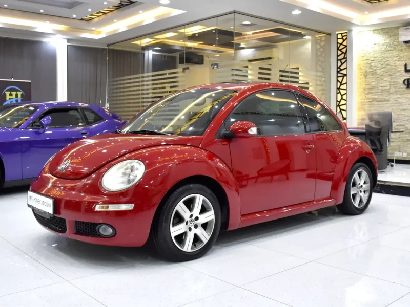 2009 Volkswagen Beetle SE 4 Cylinders Petrol Engine Red Black Coupe Japanese Specs