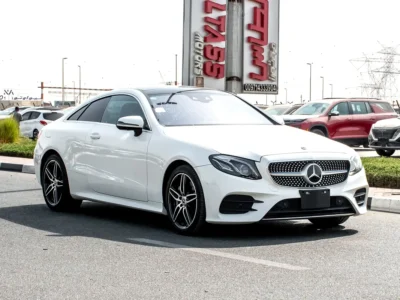 2019 Mercedes-Benz E-Class E 450 4MATIC V6 Biturbo Petrol Engine White Red Sedan