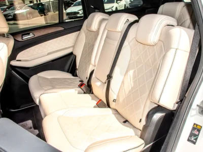 2018 Mercedes-Benz GLS-Class GLS 550 V8 Biturbo Petrol Engine White Beige SUV Automatic