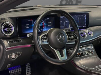 2020 Mercedes-Benz E450 COUPE 3.0 Litres 6 Cylinders Petrol Engine Blue Beige US Specs