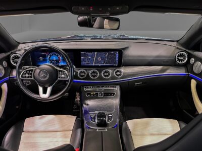 2020 Mercedes-Benz E450 COUPE 3.0 Litres 6 Cylinders Petrol Engine Blue Beige US Specs