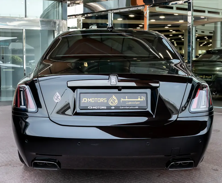 2026 Rolls-Royce Ghost Black Badge Twin-Turbocharged V12 Engine Black Orange Sedan GCC