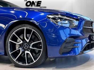 2020 Mercedes-Benz E450 COUPE 3.0 Litres 6 Cylinders Petrol Engine Blue Beige US Specs