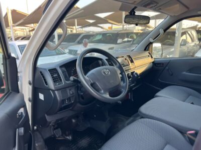 2021 Toyota Hiace 2.7 Litres 4 Cylinders Petrol Engine White Grey Cargo Van GCC Manual