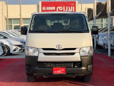 2021 Toyota Hiace 2.7 Litres 4 Cylinders Petrol Engine White Grey Cargo Van GCC Manual