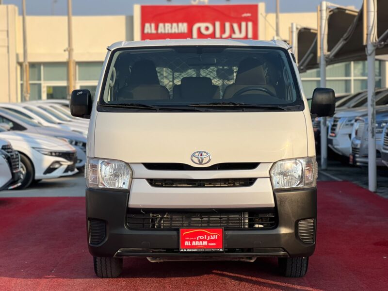 2021 Toyota Hiace 2.7 Litres 4 Cylinders Petrol Engine White Grey Cargo Van GCC Manual