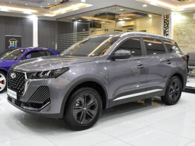 2026 Chery Tiggo 7 Champion 1.5 Litres 4 Cylinders Petrol Engine Grey Red SUV GCC Specs