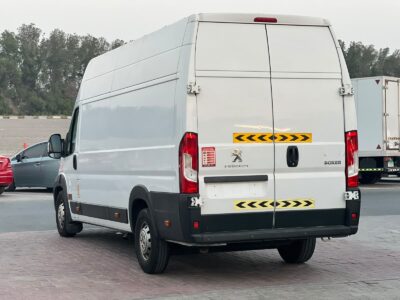 2023 Peugeot Boxer Long Manual 2.2 Litres 4 Cylinders Diesel Engine White Black Van GCC