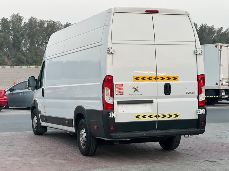 2023 Peugeot Boxer Long Manual 2.2 Litres 4 Cylinders Diesel Engine White Black Van GCC
