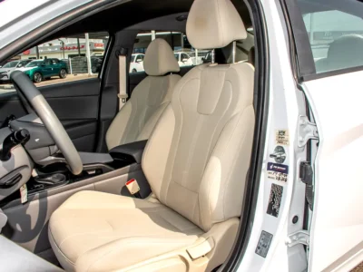 2023 Hyundai Elantra Smart 4 Cylinders Petrol Engine White Beige Sedan GCC Specs