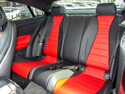 2019 Mercedes-Benz E-Class E 450 4MATIC V6 Biturbo Petrol Engine White Red Sedan