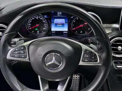 2019 Mercedes-Benz GLC 300 2.0 Litres 4 Cylinders Petrol Engine White Red SUV US Specs