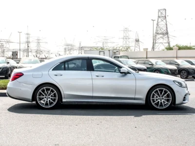 2018 Mercedes-Benz S-Class S 450 6 Cylinders Petrol Engine Silver Black Sedan Automatic