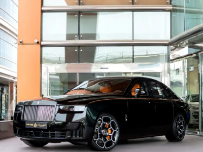 2026 Rolls-Royce Ghost Black Badge Twin-Turbocharged V12 Engine Black Orange Sedan GCC