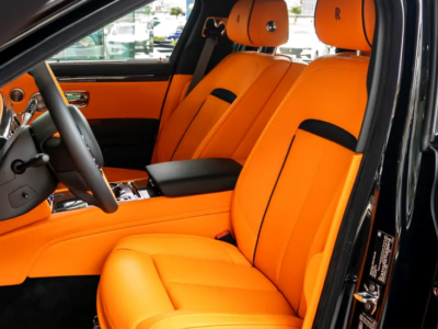 2026 Rolls-Royce Ghost Black Badge Twin-Turbocharged V12 Engine Black Orange Sedan GCC