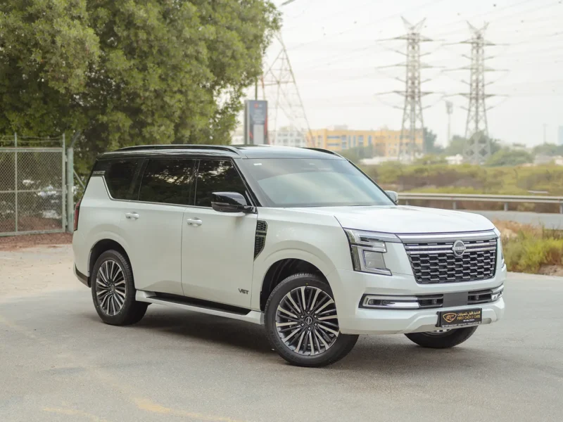2026 Nissan Patrol LE Platinum City 3.5 Litres 6 Cylinders Petrol Engine White Red SUV GCC