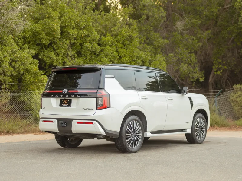 2026 Nissan Patrol LE Platinum City 3.5 Litres 6 Cylinders Petrol Engine White Red SUV GCC