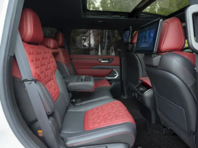 2026 Nissan Patrol LE Platinum City 3.5 Litres 6 Cylinders Petrol Engine White Red SUV GCC