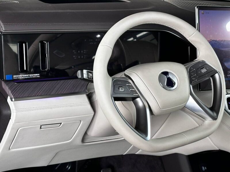 2025 DENZA N9 FLAGSHIP 2.0 Litres 4 Cylinders Hybrid Engine Silver Beige SUV Chinese Specs