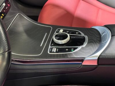 2019 Mercedes-Benz GLC 300 2.0 Litres 4 Cylinders Petrol Engine White Red SUV US Specs