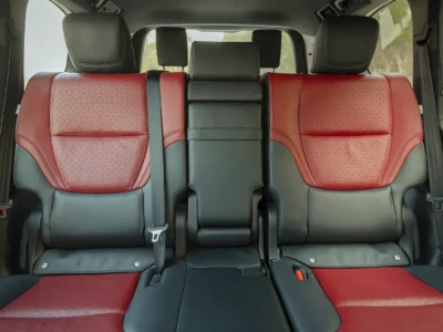 2024 Toyota Land Cruiser VXR 3.5 Litres 6 Cylinders Petrol Engine White Red SUV GCC Specs