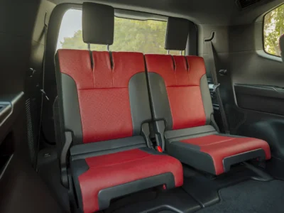 2024 Toyota Land Cruiser VXR 3.5 Litres 6 Cylinders Petrol Engine White Red SUV GCC Specs