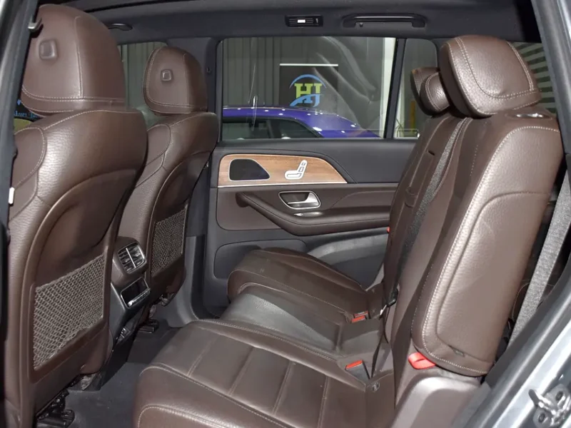 2022 Mercedes-Benz GLS-Class GLS 450 4MATIC 6 Cylinders Petrol Engine Grey Brown SUV GCC