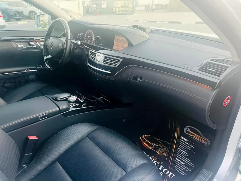 2013 Mercedes-Benz S-Class S 550 8 Cylinders Petrol Engine Silver Black Sedan Japanese Specs
