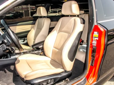 2012 BMW 1-Series 135i 3.0L Turbocharged Inline-6 Petrol Engine Black Beige Coupe GCC Specs