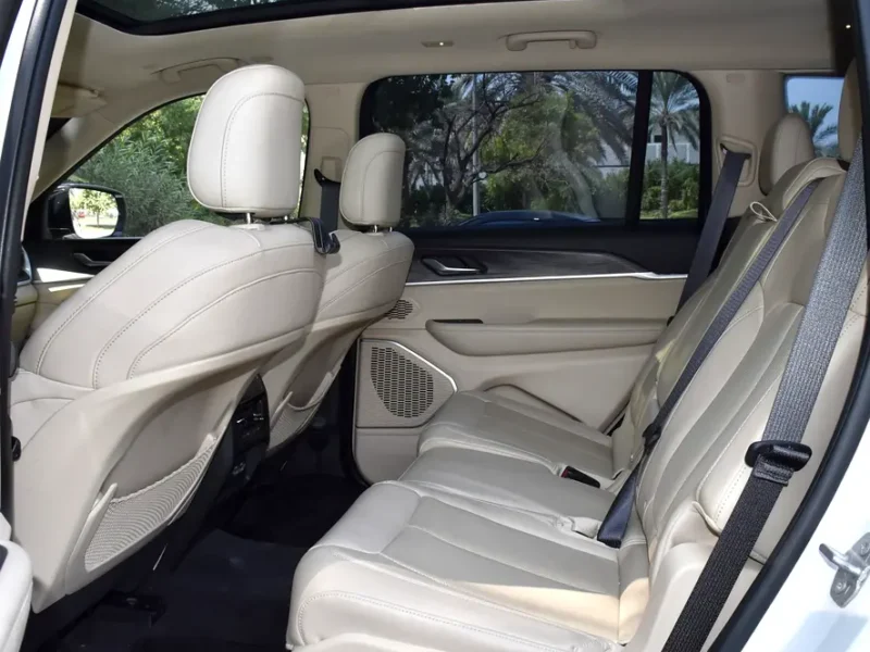 2022 Jeep Grand Cherokee L Limited 6 Cylinders Petrol Engine White Beige SUV GCC Specs