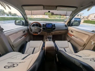 2011 Toyota Fortuner Facelifted 2023 4.0L V6 Petrol Engine Black Beige SUV GCC Specs