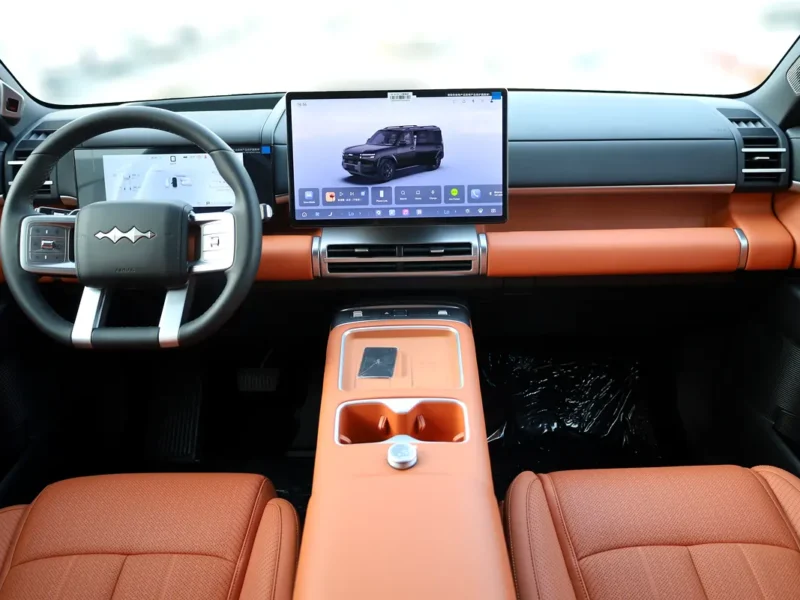 2026 BYD Leopard Titanium 7 Ultra 1.5L Turbo PHEV 4 Cylinders Engine Black Orange SUV